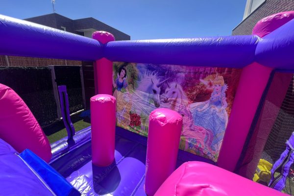 Castillo Hinchable Princesas y Unicornios M interior Castillo Hinchable Princesas y Unicornios M interior