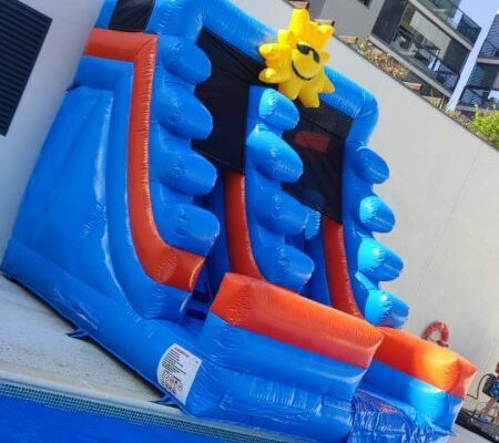 Tobogan Hinchable Acuatico Sol para piscina Tobogan Hinchable Acuatico Sol para piscina