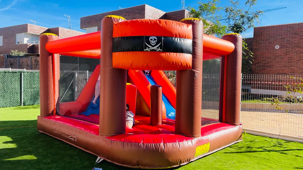 Castillo Hinchable Madrid Pirata