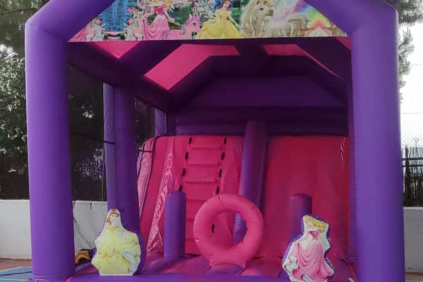 Castillo hinchable Combo Princesas y Unicornios Castillo hinchable Combo Princesas y Unicornios