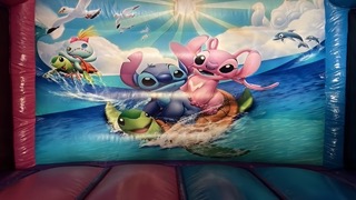 Interior castillo hinchable lilo y stich Castillo Hinchable Lilo y Stich