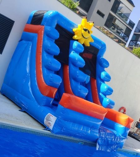 Tobogan Hinchable Acuatico Sol para piscina