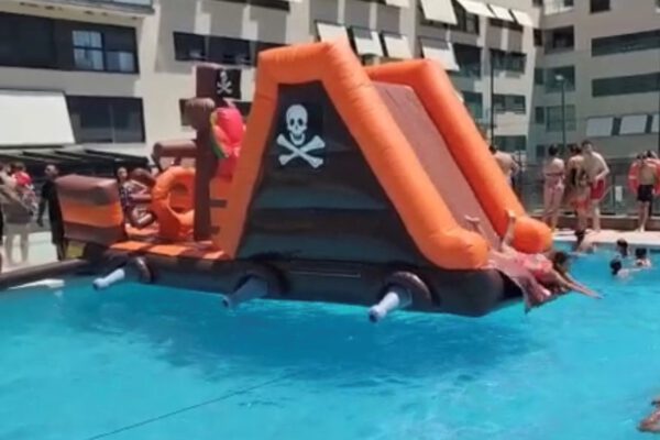 pasarela hinchable acuatica pirata pasarela hinchable acuatica pirata