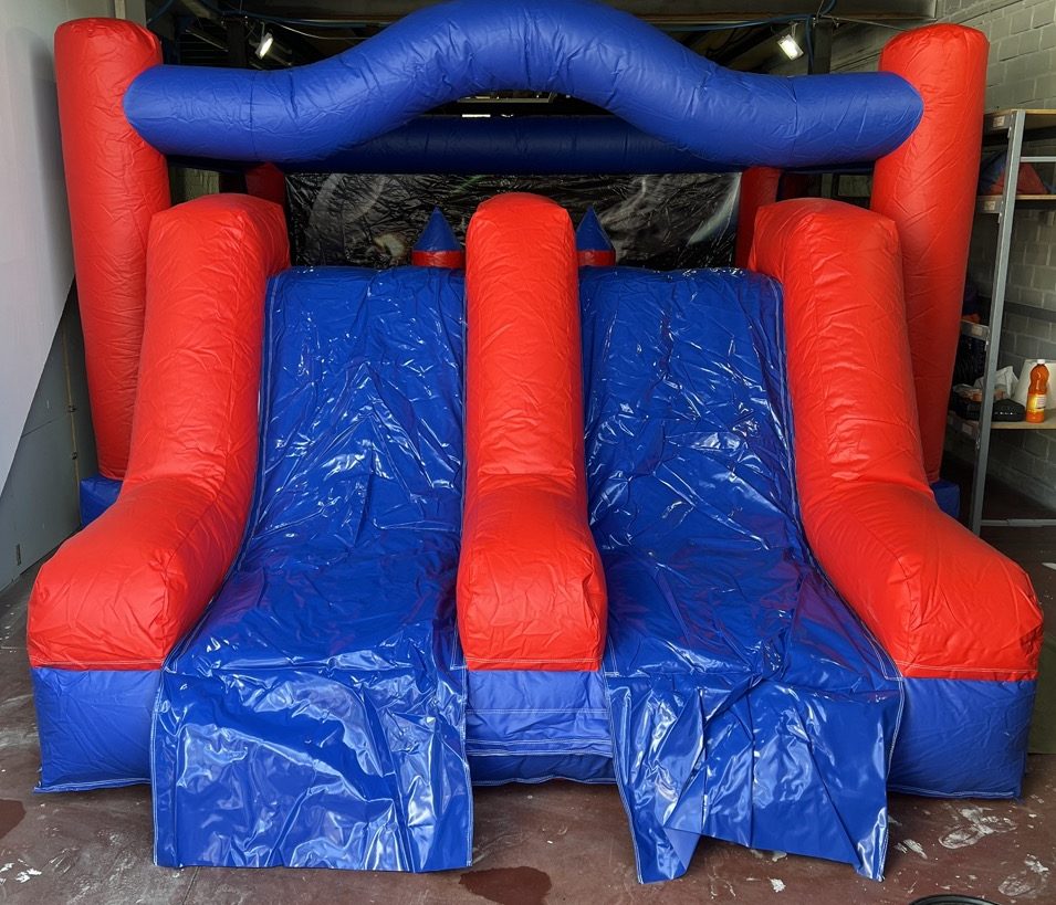 Castillo Hinchable Doble Tobogan Star Wars