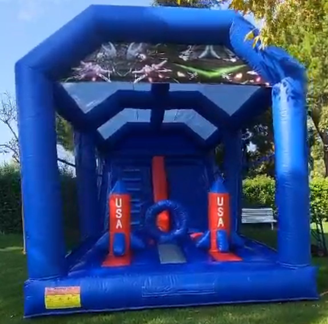 Castillo Hinchable Combo Espacial