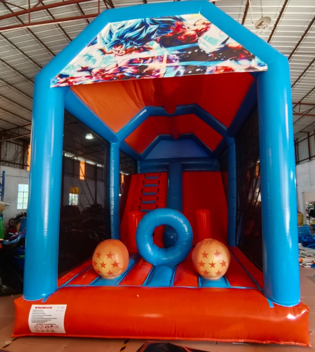 Castillo Hinchable Combo Dragon Ball